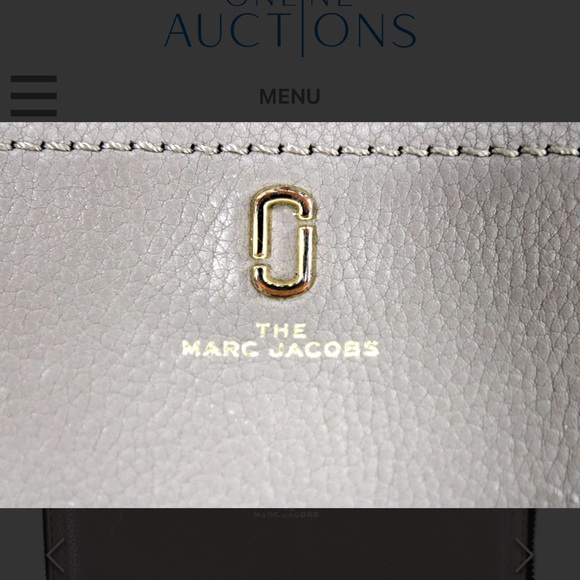 Marc Jacobs Gray Leather Accessory - Picture 2 of 4